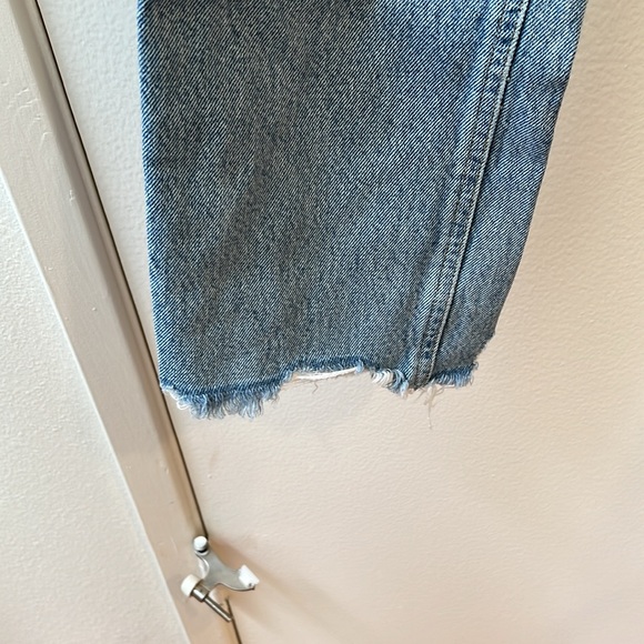 Agolde Riley High Rise Straight Cropped - Size 27 - Picture 3 of 6